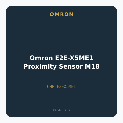 Omron E2E-X5ME1 Proximity Sensor M18