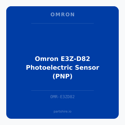 Omron E3Z-D82 Photoelectric Sensor (PNP)