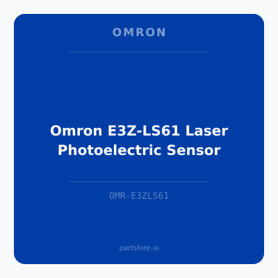 Omron E3Z-LS61 Laser Photoelectric Sensor