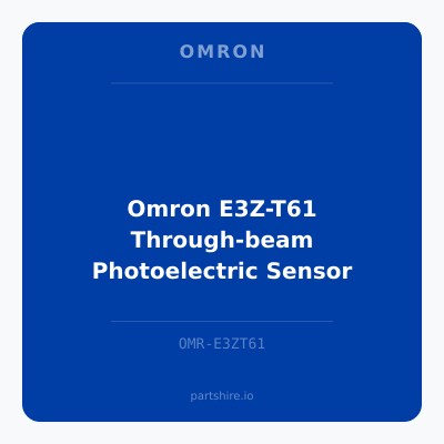 Omron E3Z-T61 Through-beam Photoelectric Sensor