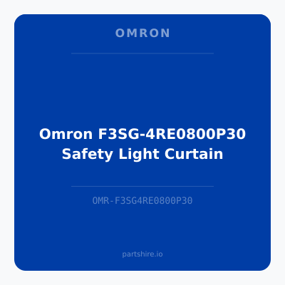 Omron F3SG-4RE0800P30 Safety Light Curtain