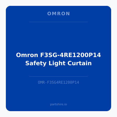 Omron F3SG-4RE1200P14 Safety Light Curtain