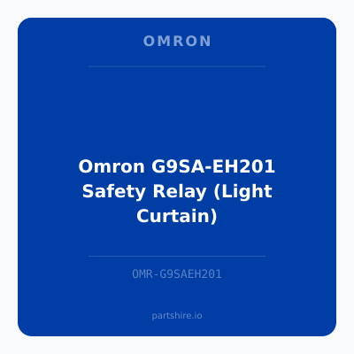 Omron G9SA-EH201 Safety Relay (Light Curtain)