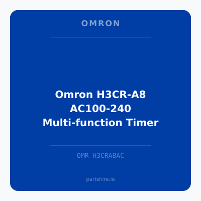 Omron H3CR-A8 AC100-240 Multi-function Timer