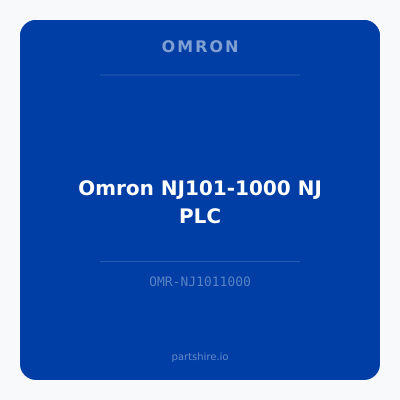 Omron NJ101-1000 NJ PLC