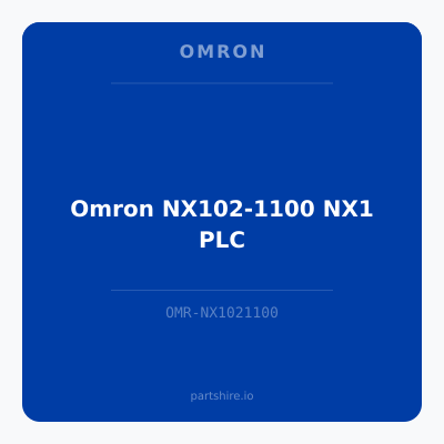 Omron NX102-1100 NX1 PLC