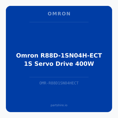 Omron R88D-1SN04H-ECT 1S Servo Drive 400W
