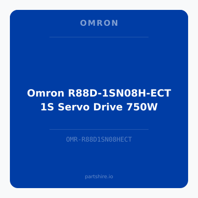 Omron R88D-1SN08H-ECT 1S Servo Drive 750W