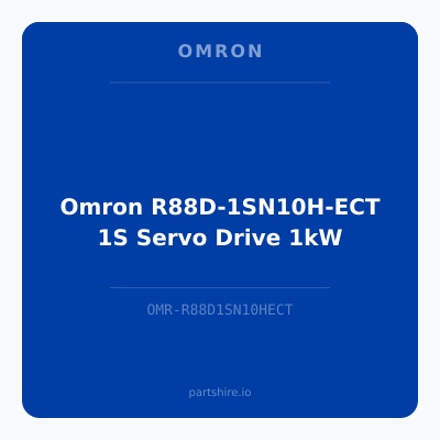 Omron R88D-1SN10H-ECT 1S Servo Drive 1kW