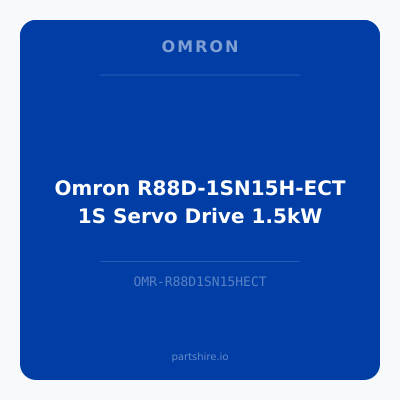 Omron R88D-1SN15H-ECT 1S Servo Drive 1.5kW
