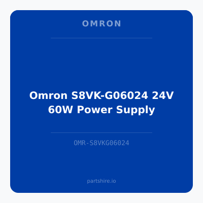 Omron S8VK-G06024 24V 60W Power Supply