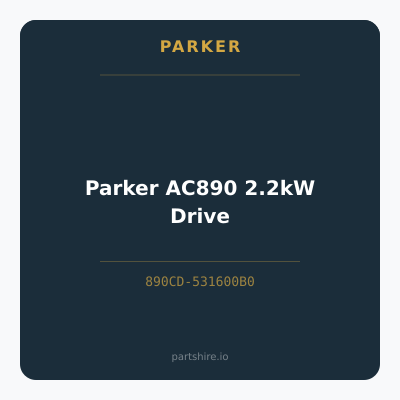 Parker AC890 2.2kW Drive