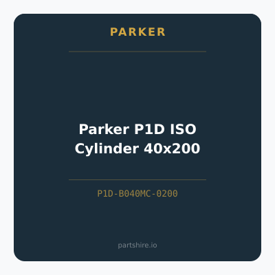 Parker P1D ISO Cylinder 40x200