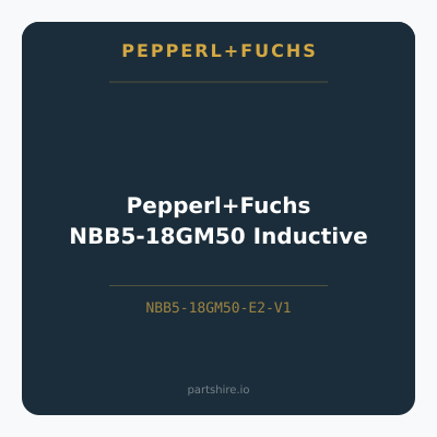 Pepperl+Fuchs NBB5-18GM50 Inductive