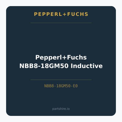 Pepperl+Fuchs NBB8-18GM50 Inductive