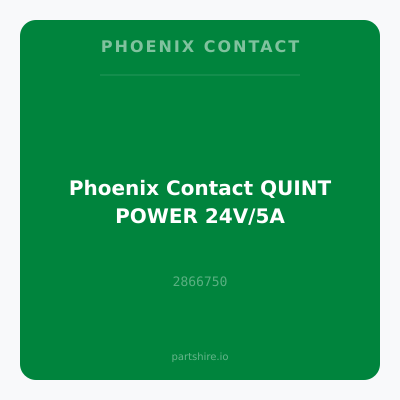 Phoenix Contact QUINT POWER 24V/5A