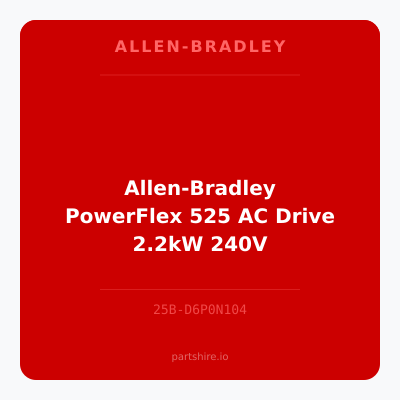 Allen-Bradley PowerFlex 525 AC Drive 2.2kW 240V