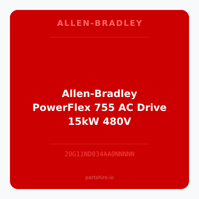 Allen-Bradley PowerFlex 755 AC Drive 15kW 480V