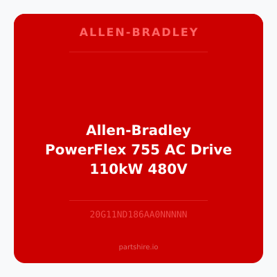 Allen-Bradley PowerFlex 755 AC Drive 110kW 480V