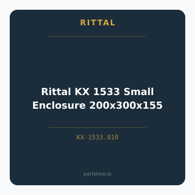Rittal KX 1533 Small Enclosure 200x300x155