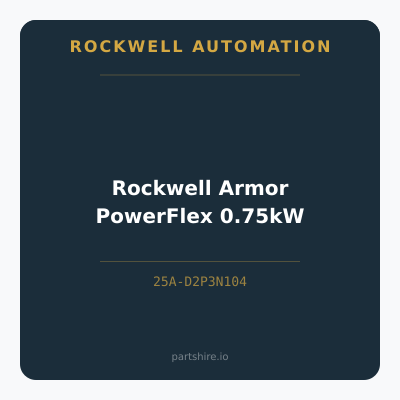 Rockwell Armor PowerFlex 0.75kW