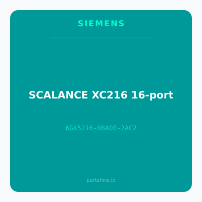SCALANCE XC216 16-port