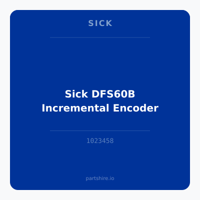 Sick DFS60B Incremental Encoder