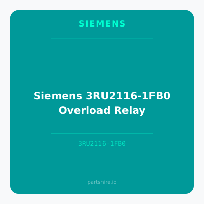 Siemens 3RU2116-1FB0 Overload Relay