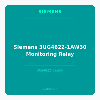 Siemens 3UG4622-1AW30 Monitoring Relay