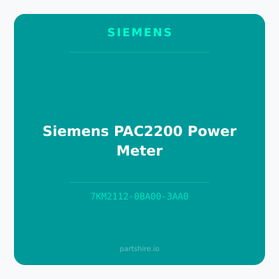 Siemens PAC2200 Power Meter