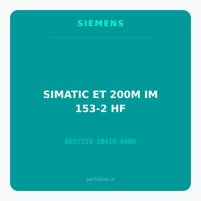 SIMATIC ET 200M IM 153-2 HF