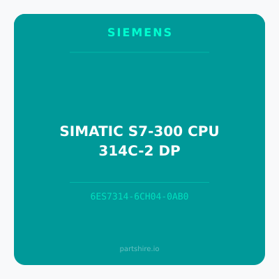 SIMATIC S7-300 CPU 314C-2 DP