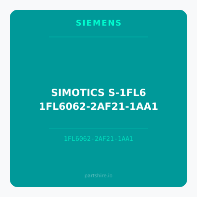 SIMOTICS S-1FL6 1FL6062-2AF21-1AA1