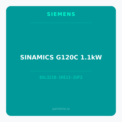 SINAMICS G120C 1.1kW