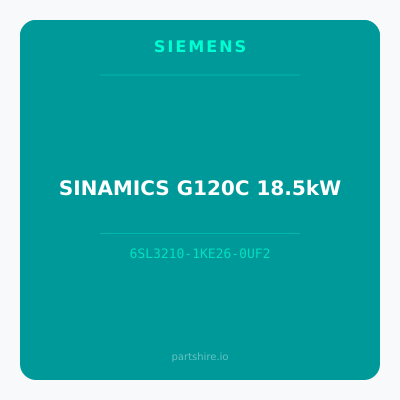 SINAMICS G120C 18.5kW