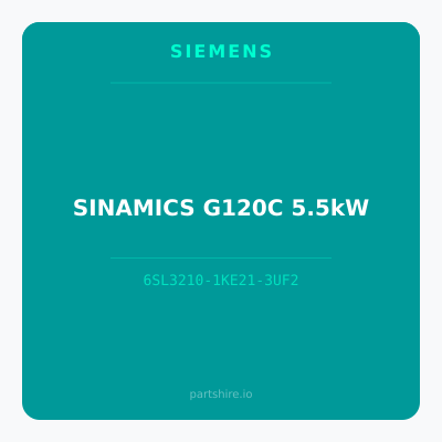 SINAMICS G120C 5.5kW