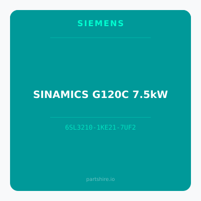SINAMICS G120C 7.5kW