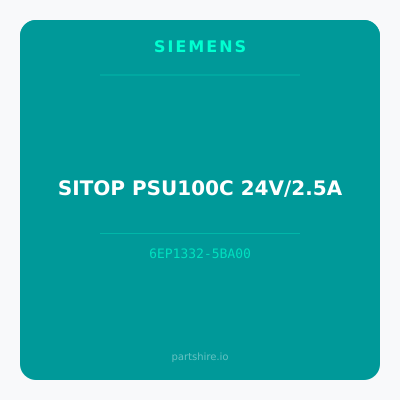 SITOP PSU100C 24V/2.5A