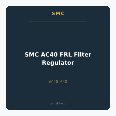 SMC AC40 FRL Filter Regulator