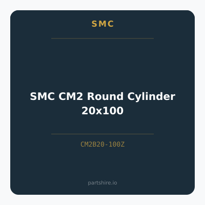 SMC CM2 Round Cylinder 20x100