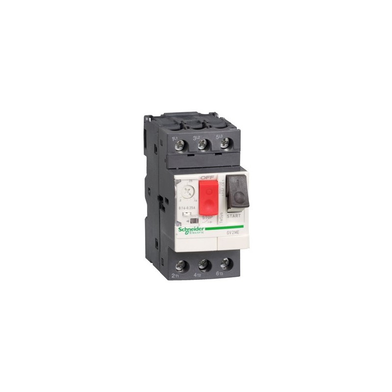 Schneider TeSys GV2ME Motor Circuit Breaker, 1-1.6A