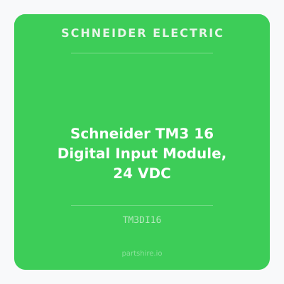 Schneider TM3 16 Digital Input Module, 24 VDC