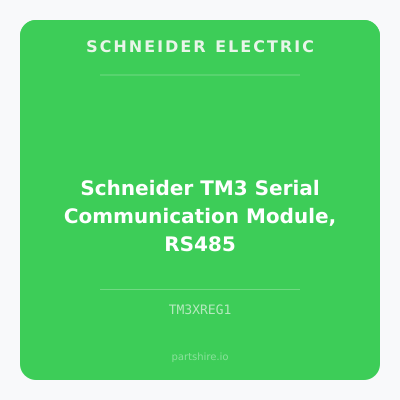 Schneider TM3 Serial Communication Module, RS485