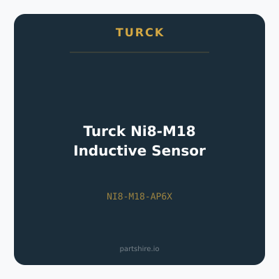 Turck Ni8-M18 Inductive Sensor