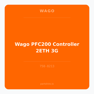 Wago PFC200 Controller 2ETH 3G