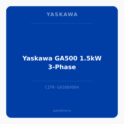 Yaskawa GA500 1.5kW 3-Phase