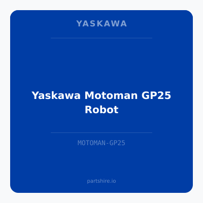 Yaskawa Motoman GP25 Robot