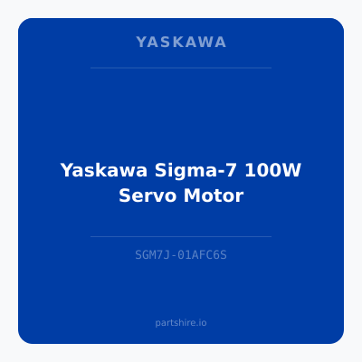 Yaskawa Sigma-7 100W Servo Motor