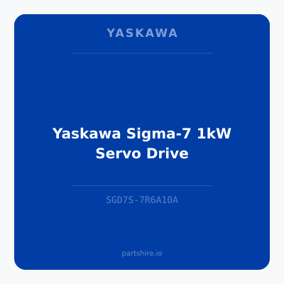 Yaskawa Sigma-7 1kW Servo Drive