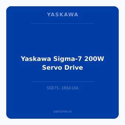 Yaskawa Sigma-7 200W Servo Drive